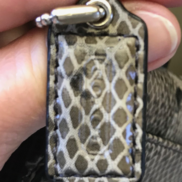 Coach Python Shoulder Bag - NEW! - Picture 4 of 4